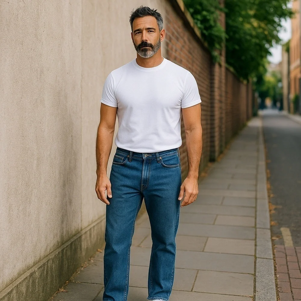 Levi's 505 Men's Straight Blue Jeans